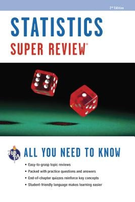Statistics Super Review Paperback Research & Education Association