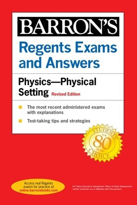 Regents Exams and Answers Physics Physical Setting Revised Edition Paperback Barrons Educational Services