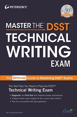 Master the Dsst Technical Writing Exam Paperback Peterson's