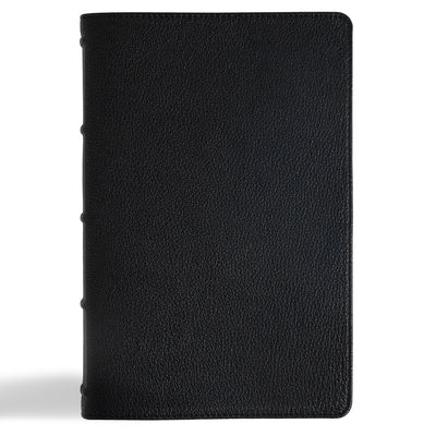 CSB Oswald Chambers Bible, Legacy Edition, Black Premium Goatskin: Includes My Utmost for His Highest Devotional and Other Select Works by Oswald Cham Bible Holman Bibles