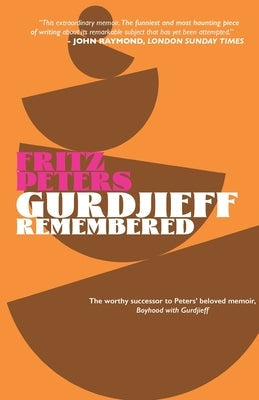 Gurdjieff Remembered Paperback Hirsch Giovanni Publishing