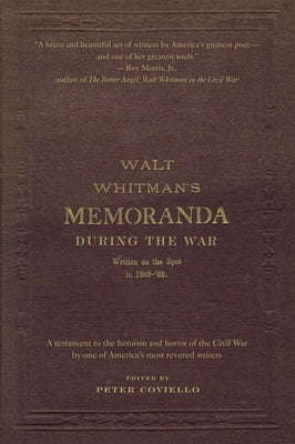 Memoranda During the War Paperback Oxford University Press, USA