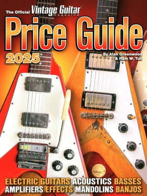 The Official Vintage Guitar Magazine Price Guide 2025 Paperback Vintage Guitar Music