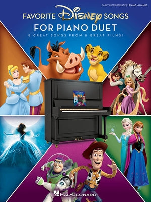Favorite Disney Songs for Piano Duet: 1 Piano, 4 Hands / Early Intermediate National Federation of Music Clubs 2024-2028 Selection Paperback Hal Leonard Publishing Corporation