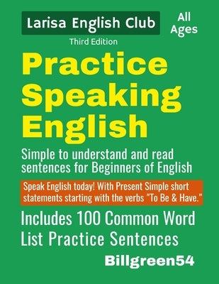 Practice Speaking English Paperback Independently Published