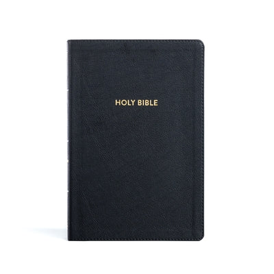 KJV Rainbow Study Bible, Black Leathertouch Bible Holman Bibles