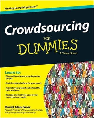 Crowdsourcing For Dummies Paperback For Dummies