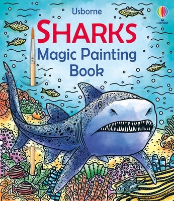 Sharks Magic Painting Book Paperback Usborne Books