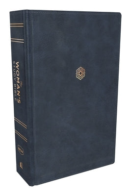 The Nkjv, Woman's Study Bible, Leathersoft, Blue, Full-Color: Receiving God's Truth for Balance, Hope, and Transformation Thomas Nelson