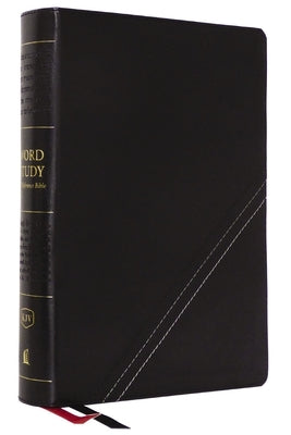 Kjv, Word Study Reference Bible, Leathersoft, Black, Red Letter, Comfort Print: 2,000 Keywords That Unlock the Meaning of the Bible Bible Thomas Nelson