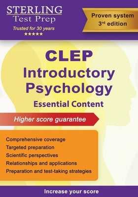 CLEP Introductory Psychology: Comprehensive Review for CLEP Introductory Psychology Exam Paperback Sterling Education
