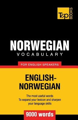 Norwegian vocabulary for English speakers - 9000 words Paperback T&p Books