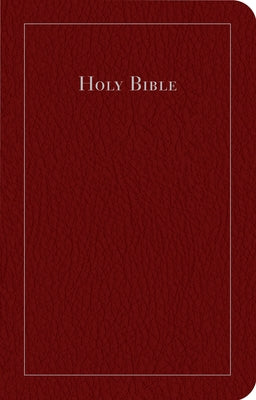 Ceb Common English Bible Thinline, Bonded Leather Burgundy Leather Common English Bible