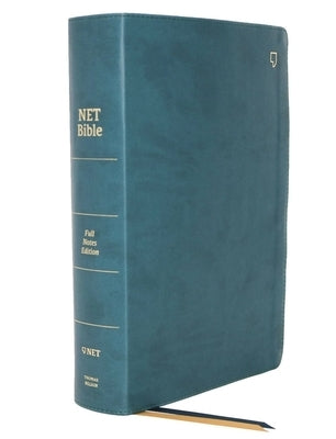 Net Bible, Full-Notes Edition, Leathersoft, Teal, Indexed, Comfort Print: Holy Bible Bible Thomas Nelson