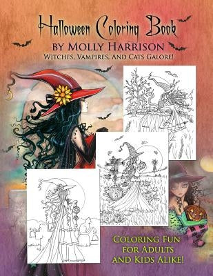 Halloween Coloring Book: by Molly Harrison Paperback Createspace Independent Publishing Platform