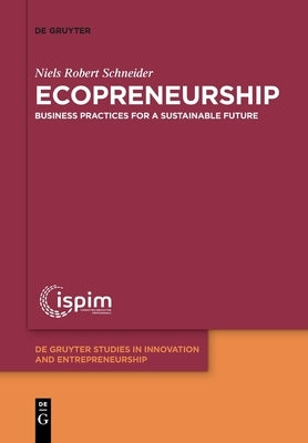 Ecopreneurship Paperback de Gruyter