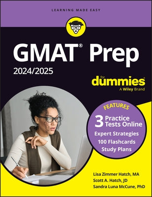 GMAT Prep 2024/2025 for Dummies with Online Practice (GMAT Focus Edition) Paperback For Dummies