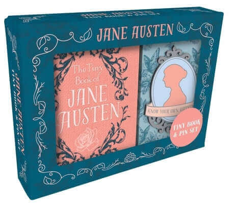 Jane Austen Tiny Book and Pin Set Other Insights