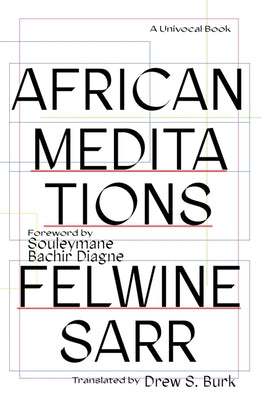 African Meditations Paperback University of Minnesota Press