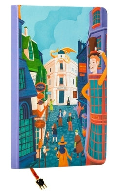 Harry Potter: Exploring Diagon Alley(tm) Journal with Ribbon Charm Paperback Insights