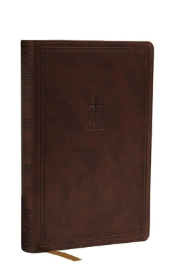 Nrsv, Catholic Bible, Gift Edition, Leathersoft, Brown, Comfort Print: Holy Bible Bible Catholic Bible Press