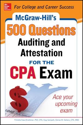 McGraw-Hill Education 500 Auditing and Attestation Questions for the CPA Exam Paperback McGraw-Hill Companies
