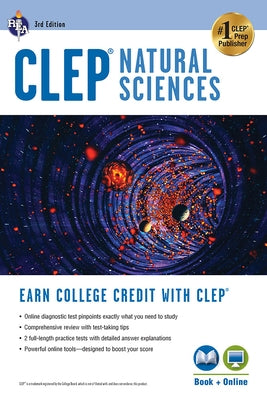 Clep(r) Natural Sciences Book + Online Paperback Research & Education Association