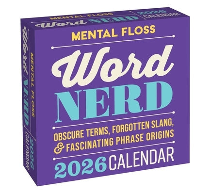 Word Nerd 2026 Calendar: Obscure Forgotten Slang & Fascinating Phrase Origins Daily Andrews McMeel Publishing