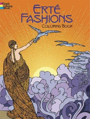 Erte Fashions Coloring Book Paperback Dover Publications