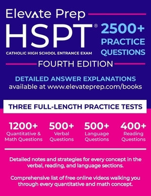 HSPT: 2500+ Practice Questions Paperback Independently Published
