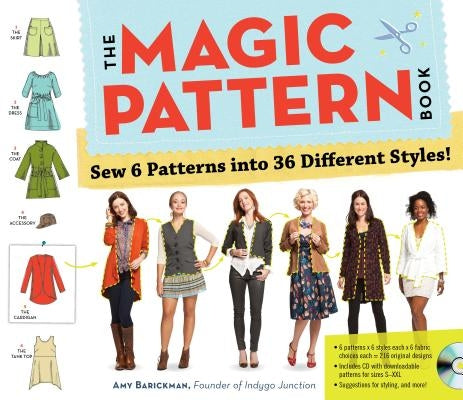 The Magic Pattern Book: Sew 6 Patterns Into 36 Different Styles! Workman Publishing