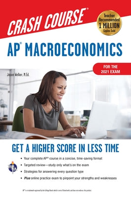 Ap(r) Macroeconomics Crash Course, Book + Online: Get a Higher Score in Less Time Paperback Research & Education Association