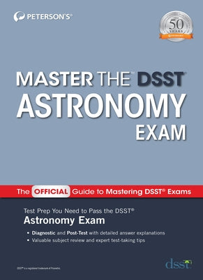 Master the Dsst Astronomy Exam Paperback Peterson's