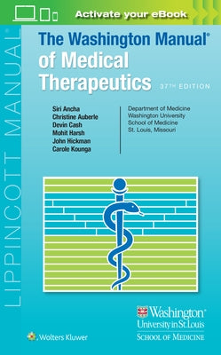 The Washington Manual of Medical Therapeutics Paperback LWW