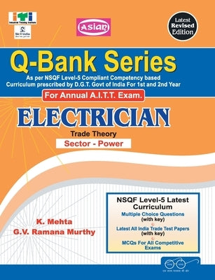 Up-Todate Q-Bank Electrician (Mcq Sol. Paper) (Nsqf - 5 Syll.) 1st & 2nd Yr. Paperback Computech Publications Limited