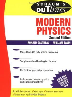 Schaum's Outline of Modern Physics Paperback McGraw-Hill Companies