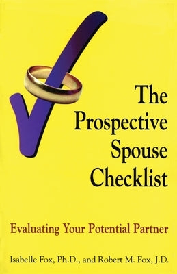 The Prospective Spouse Checklist: Evaluating Your Potential Partner Paperback Sun Publishers