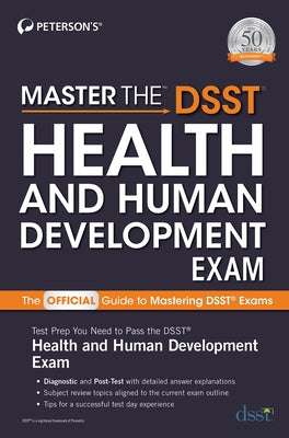 Master the Dsst Health and Human Development Exam Paperback Peterson's
