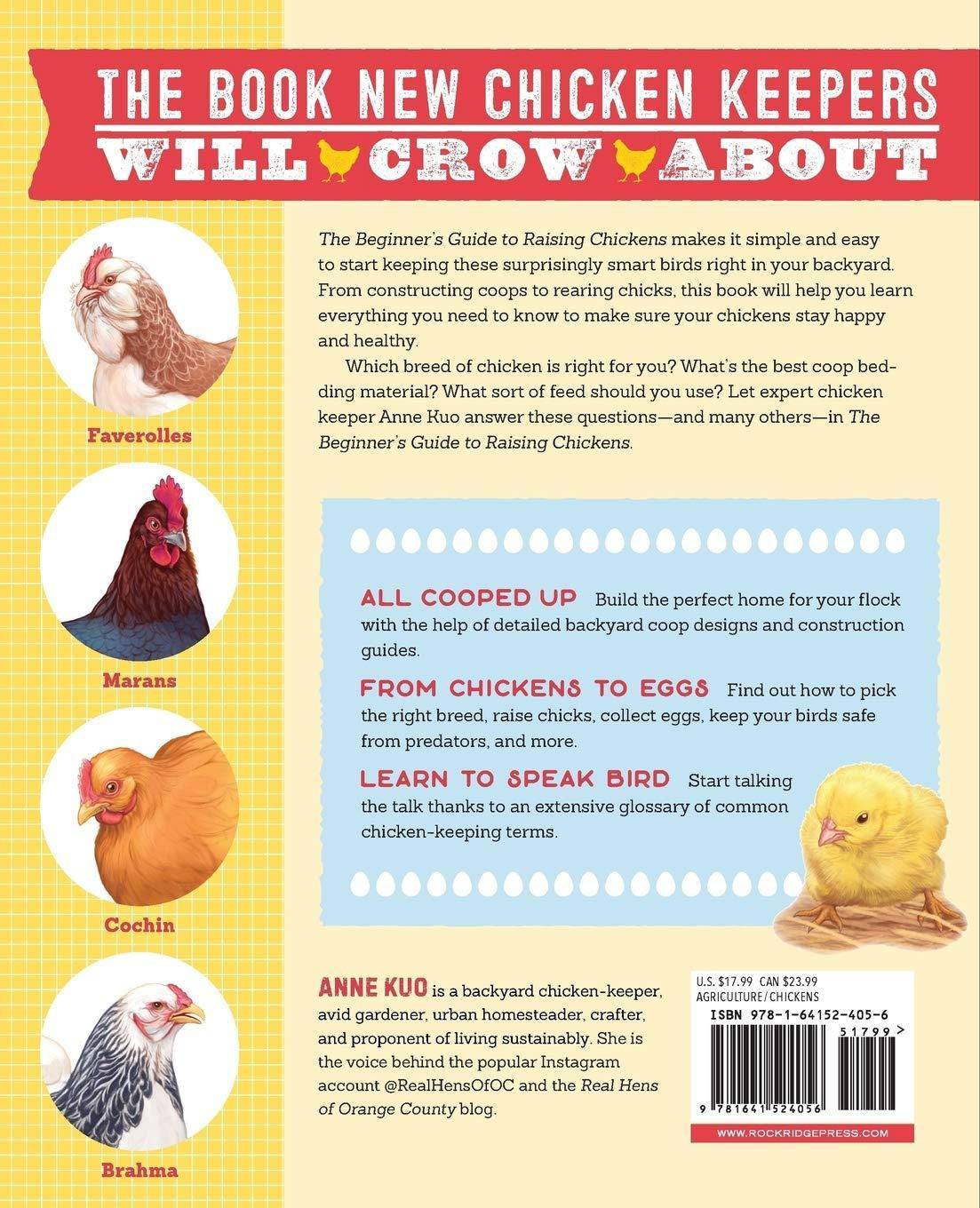 Beginner's Guide to Raising Chickens: How to Raise a Happy Backy - MO Corrections Bookstore