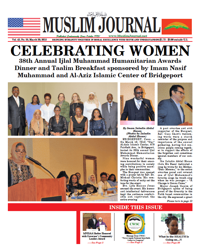 Muslim Journal Newspaper 6 Month - MO Corrections Bookstore