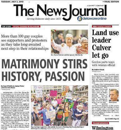 The News Journal Delaware Sunday Only Delivery For 4 Weeks - MO Corrections Bookstore