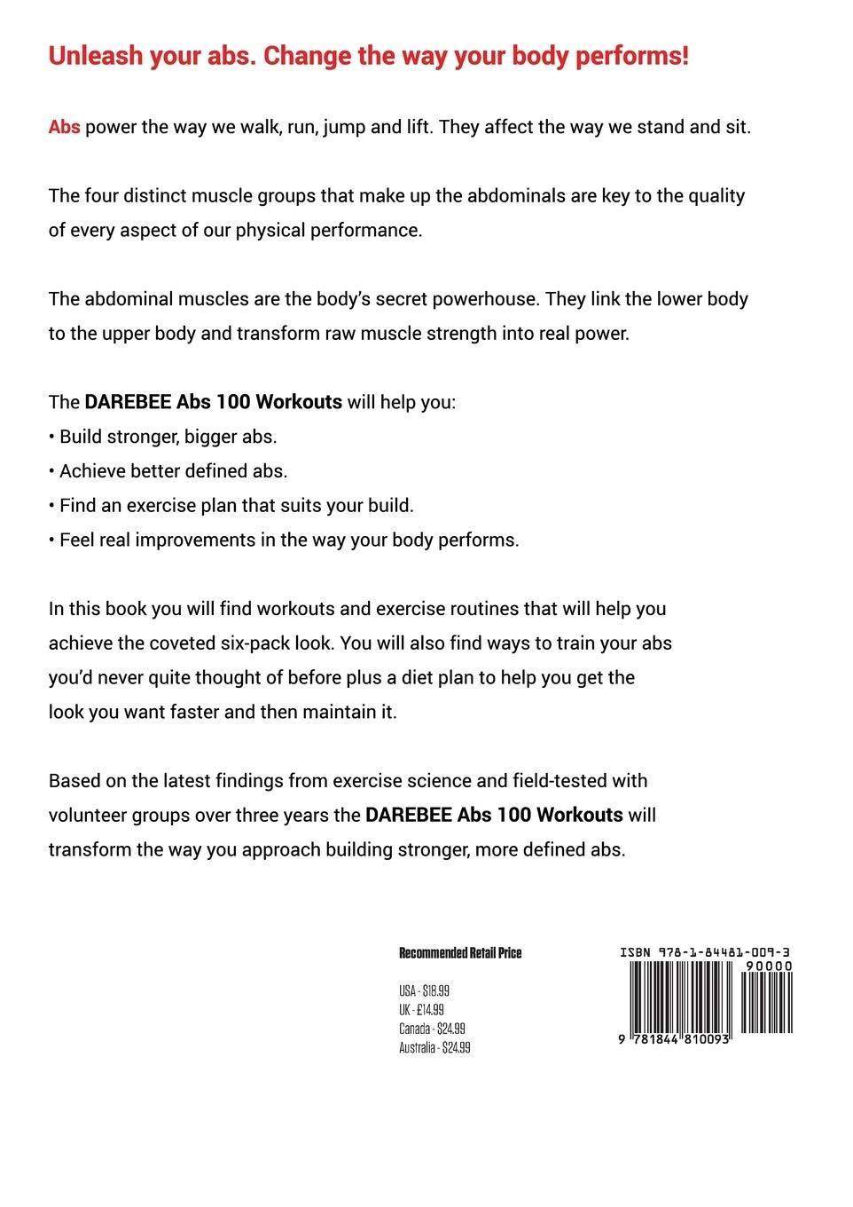 Abs 100 Workouts: Visual easy-to-follow abs exercise routines fo - MO Corrections Bookstore