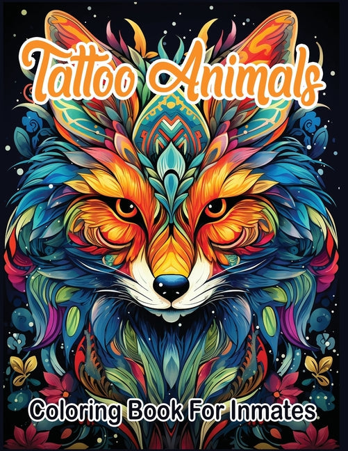 Tattoo Animals coloring book for inmates - MO Corrections Bookstore