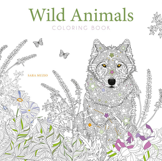 Wild Animals Coloring Book SureShot Books Publishing LLC
