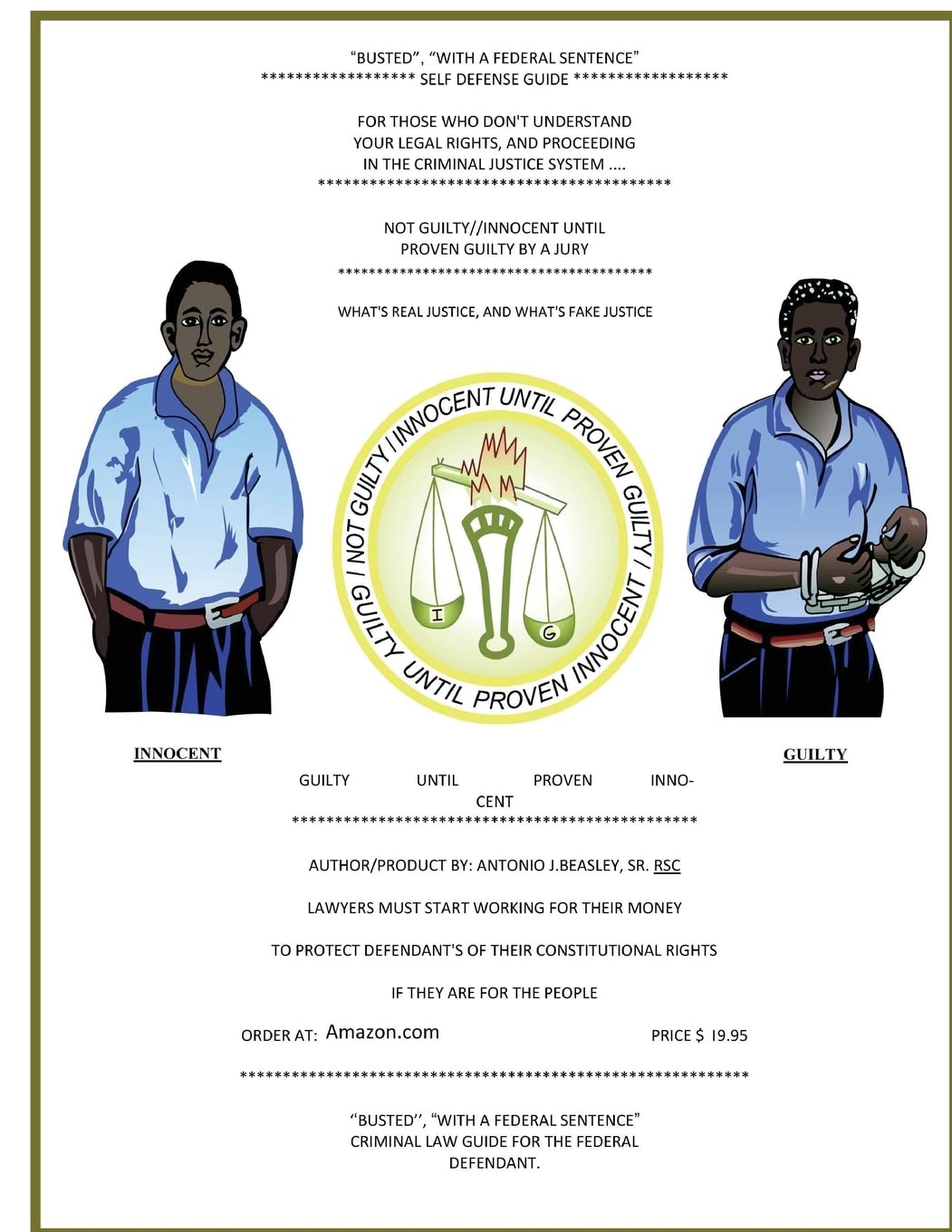 Busted, with a Federal Sentence - Criminal Law Guide for the Federal Defendant - MO Corrections Bookstore