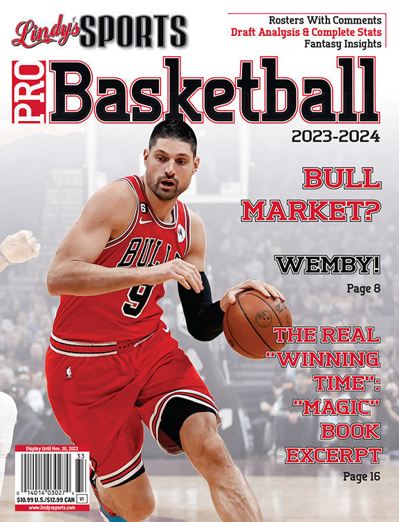 Lindy's Sports 2023-24 Pro Basketball Magazine - PRE ORDER - MO Corrections Bookstore