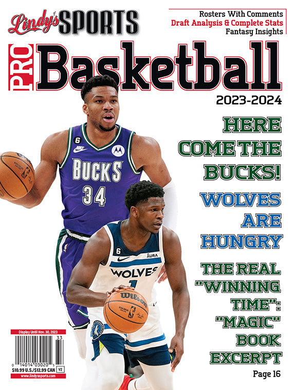 Lindy's Sports 2023-24 Pro Basketball Magazine - PRE ORDER - MO Corrections Bookstore