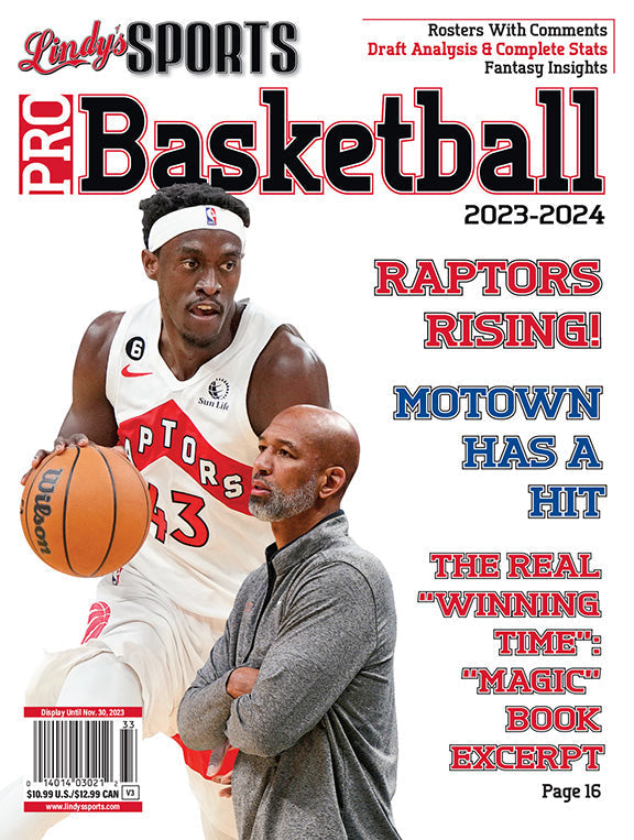 Lindy's Sports 2023-24 Pro Basketball Magazine - PRE ORDER - MO Corrections Bookstore