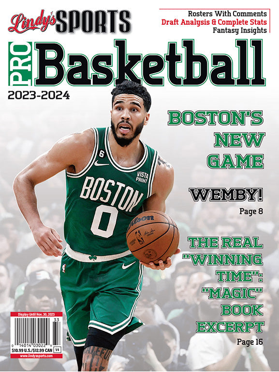 Lindy's Sports 2023-24 Pro Basketball Magazine - PRE ORDER - MO Corrections Bookstore