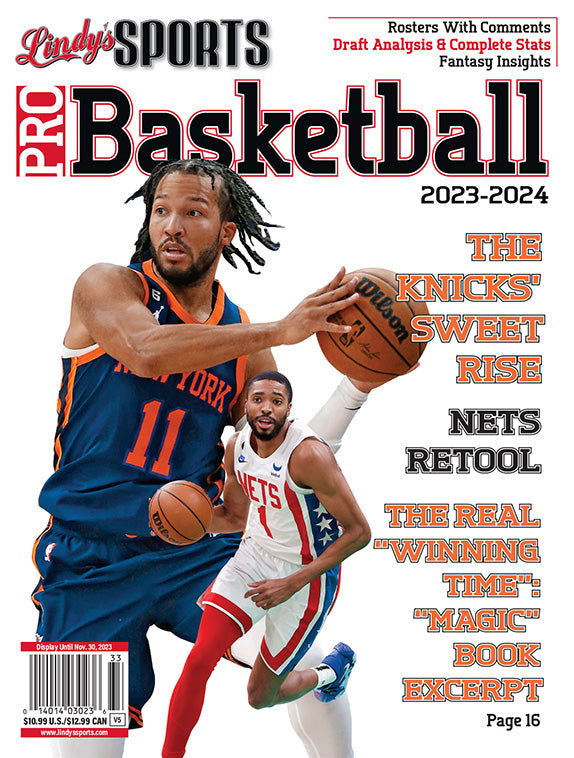 Lindy's Sports 2023-24 Pro Basketball Magazine - PRE ORDER - MO Corrections Bookstore